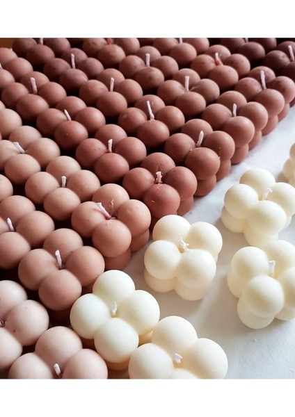 50 Adet Mini Bubble Mum, Nikah, Nişan, Davet, Kına Hediyeliği