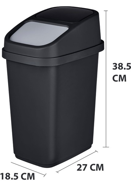 5 Litre Çöp Kutusu Krem Renk Pratik Kapak Banyo Mutfak Ofis Çalışma Masası Kapı Önü Çöp Kovası modelleri