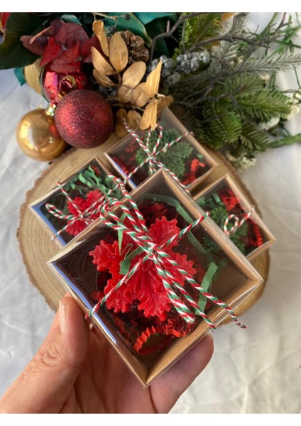 3'lü Kar Tanesi Kokulu Yılbaşı Mum Seti, Dekoratif ve Hediyelik Kutulu fiyatları