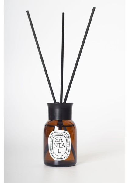 Bambu ve Sandal Ağacı Esansı, Amber Şişe Oda Kokusu, 50 Ml, Ferah ve Hoş Koku