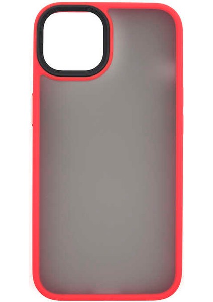 iPhone 13 Kılıf Kenarları Renkli Arkası Mat Kılıf