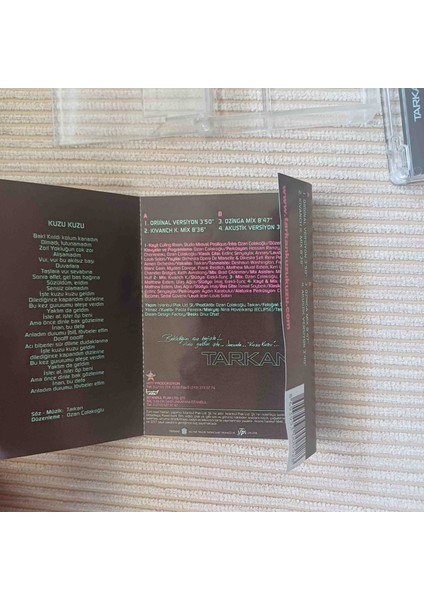 Tarkan Kuzu Kuzu Kaset Cok Temiz Kondisyonda