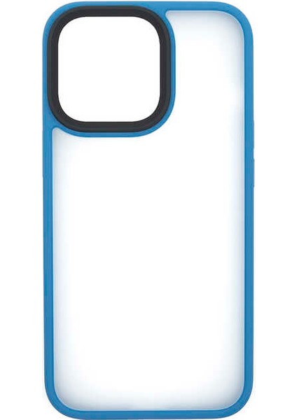 iPhone 13 Pro Kılıf Kenarları Renkli Arkası Mat Kılıf