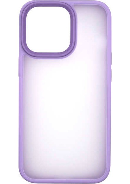 iPhone 13 Pro Kılıf Kenarları Renkli Arkası Mat Kılıf