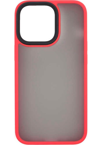 iPhone 13 Pro Kılıf Kenarları Renkli Arkası Mat Kılıf