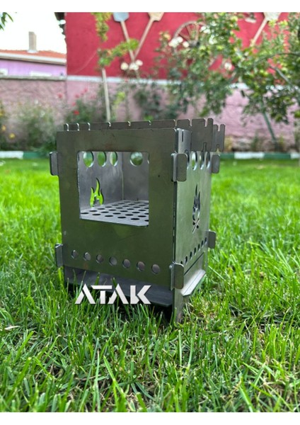 Gri Kamp Ateş Kutusu Tr