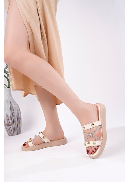 Siyah Kadın Günlük Şık Terlik modelleri