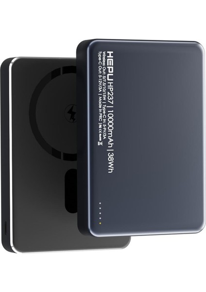 HP-237 10.000 Mah Magsafe Kablosuz Powerbank – 15W Kablosuz + 22W Pd Hızlı Şarj
