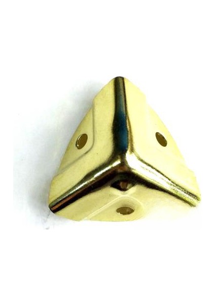 Dekoratif, Kutu, Sandık Köşesi - 35X22 Mm, Küçük, Sarı, 100 Adet