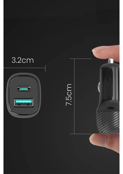 1xusb-A 1xusb-C Şarj Başlığı modelleri