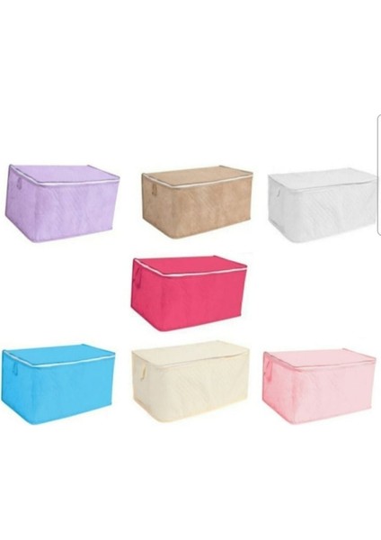 1 Parça Yorgan Hurcu Mega Boy Mega 100X50X40(MULTICOLOR) 47 x 50 Tela Tela Type 0 Çok Renkli