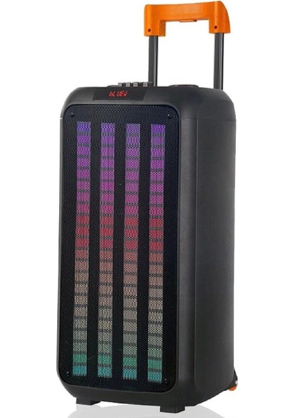 Taşınabilir Büyük Boy Rgb Işıklı Bluetooth Mikrofonlu Hoparlör fiyatları