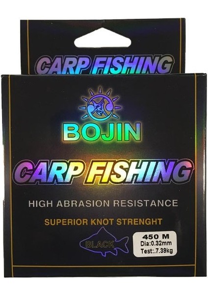 Bojin Siyah Sazan Misinası 0.32MM 450M