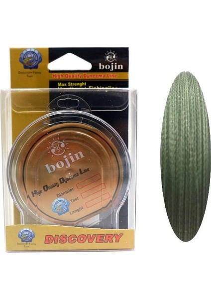 Bojin Dyneema 0.24MM Yeşil Ip Misina 100MT