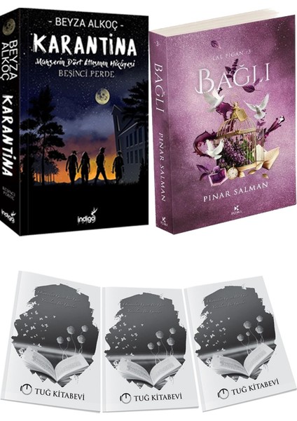 Lal Figan 3 Bağlı ve Karantina 5 Beyza Alkoç 2li Set + Hediyeli