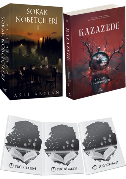 Kazazede 3 ve Sokak Nöbetçileri 3 Aslı Arslan 2li Set + Hediyeli