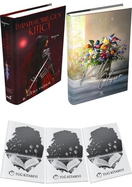 Kutlu Olsun 3 Ciltli ve Imparatorluğun Kılıcı Ciltli Adora Yağmur 2li Set + Hediyeli