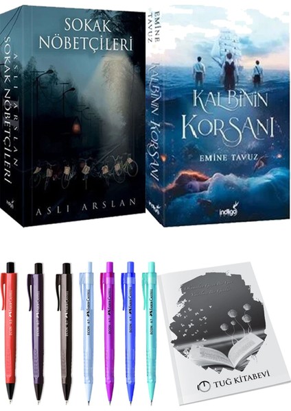 Kalbinin Korsanı ve Sokak Nöbetçileri 2 Aslı Arslan 2li Set + Hediyeli