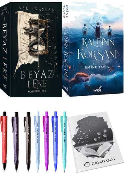 Kalbinin Korsanı ve Beyaz Leke Mahkumiyet Aslı Arslan 2li Set + Hediyeli