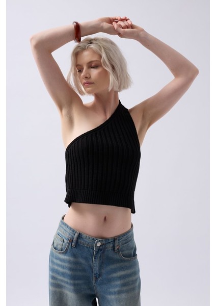 Tek Omuz Örgü Bluz fiyatları