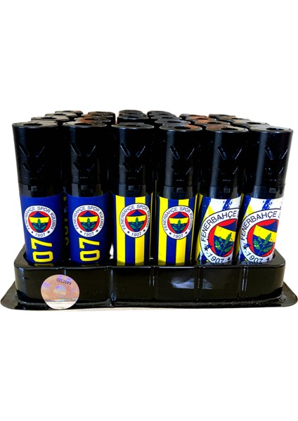 Lisanslı Fenerbahçe Turbo Jet Çakmak 5 Adet Doldurulabilir