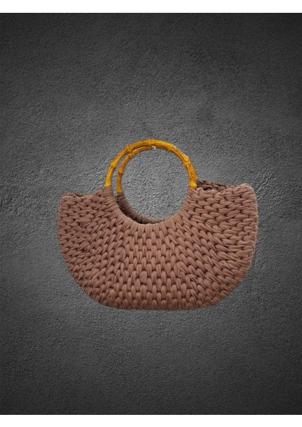 Pamuk Penye Ipi Kadın El Çantas