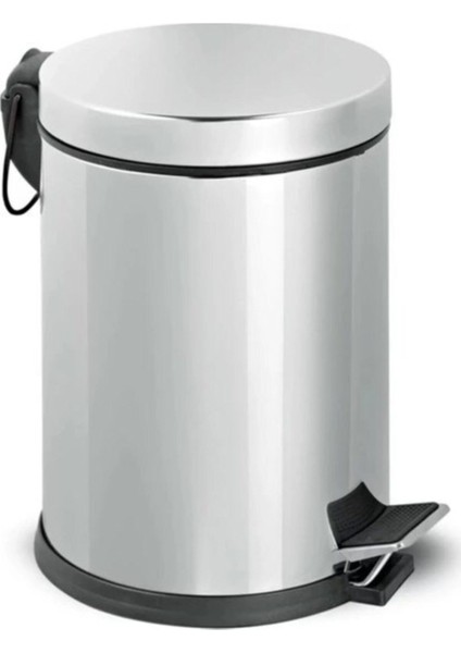 Paslanmaz Çelik Pedallı Çöp Kovası 5 Litre, Mutfak, Banyo ve Ofis Için Ideal Seçim fiyatları