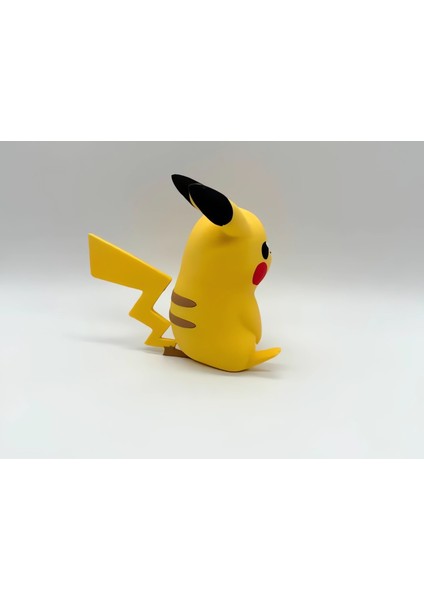 ⚡ Sarı Elektrikli Dost Figür(Pikachu) – El Yapımı Dekoratif Biblo ⚡