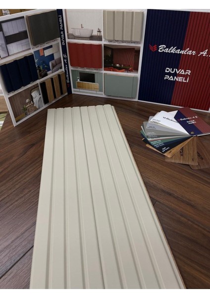 Balkanlar Mdf Duvar Paneli E Model Krem 12CM x 250CM x 12MM (1 Adet) fiyatları