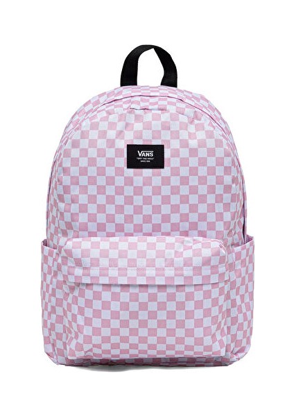 Old Skool Grom Check Backpack Sırt Çantası VN000J3KD3X1 Pembe