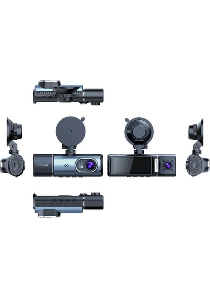 PM-27086 3.16" Tft Ekran Çift Kameralı Gps Modüllü Hd Araç Kamerası Dvr (128GB Destekli) modelleri