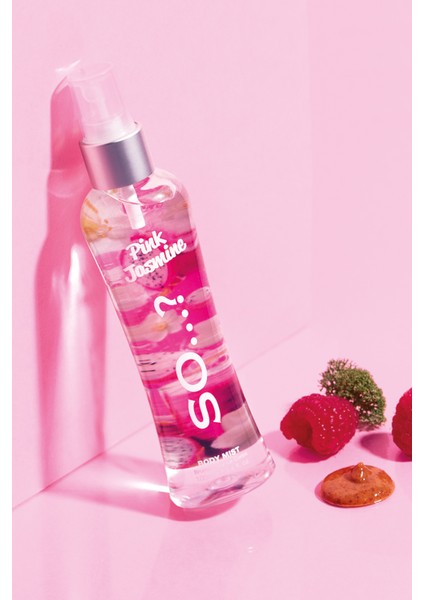 So...? Pink Jasmine Vücut Spreyi Çiçeksi Koku 100 ml Vegan ve Geri Dönüştürülebilir Ambalaj modelleri