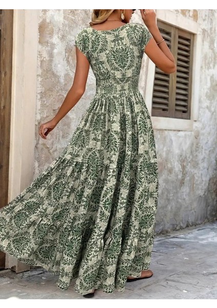 Kadın Kısa Kollu Kruvaze Yaka Beli Lastikli Süprem fırsatları