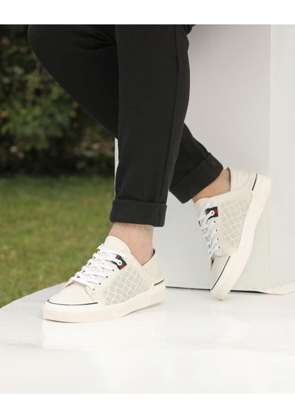 White Renas 0133 Hakiki Deri Günlük Erkek Sneaker Ayakkabı fiyatları
