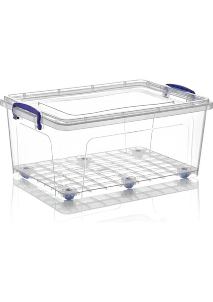 Şeffaf 30 Litre Saklama ve Oyuncak Kutusu, Pratik ve Şık Depolama Çözümü
