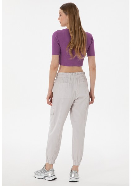 Açık Gri Kadın Jogger Pantolon DMK.2107002.CHAN.