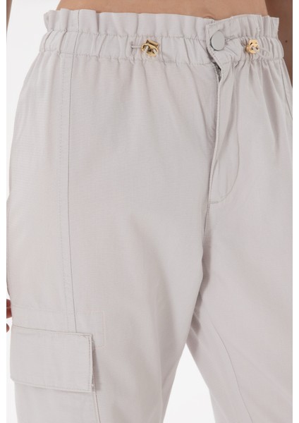 Açık Gri Kadın Jogger Pantolon DMK.2107002.CHAN.