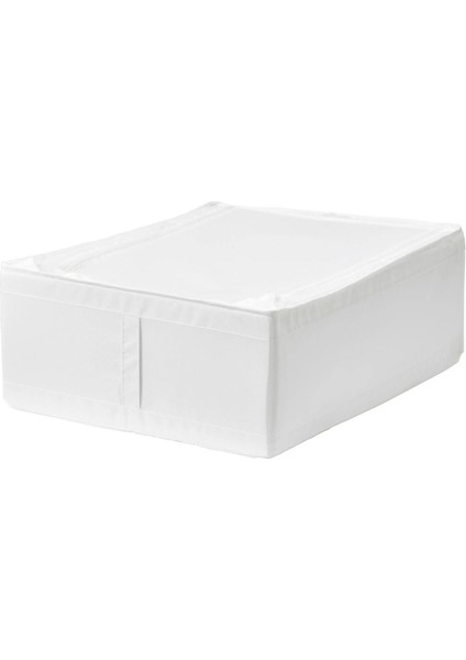 44X55X19 cm Beyaz Saklama ve Düzenleme Kutusu, Pratik ve Şık Depolama Çözümü