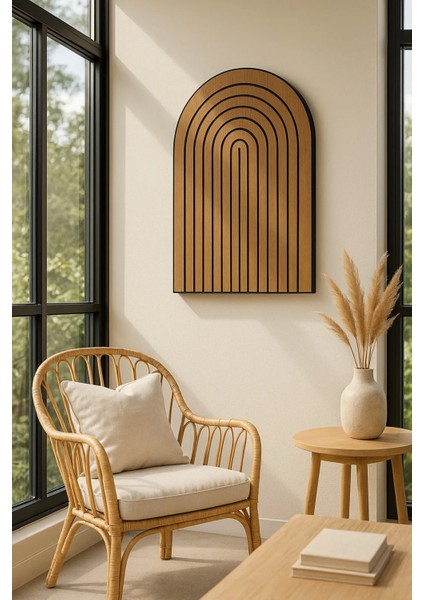 Armoni Elit Modern Stil Cnc Işlemeli Ahşap