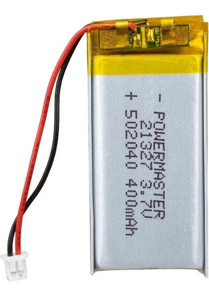 3.7 Volt 400 Mah Lityum Polimer Pil