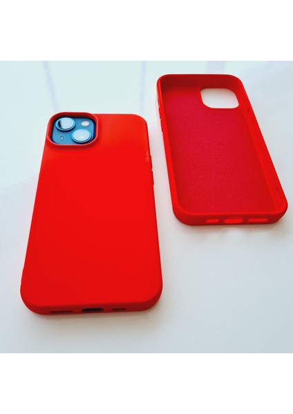 iPhone 13 Uyumlu Lansman İçi Kadife Esnek Soft Silikon Kılıf modelleri