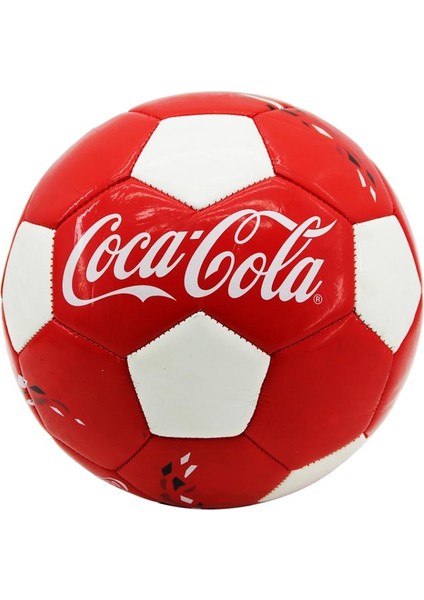 AYDOGANTICARET44 Futbol Topu Dikişli - Kırmızı Beyaz