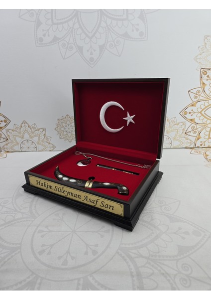 Ahşap Kutulu Kişiye Özel Set fırsatları