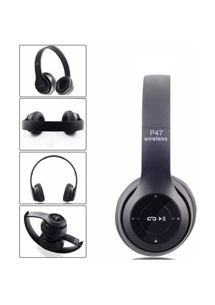 P47 Extra Bass Wireless Bluetooth Kulaklık 5.0+Edr Fm Radyo