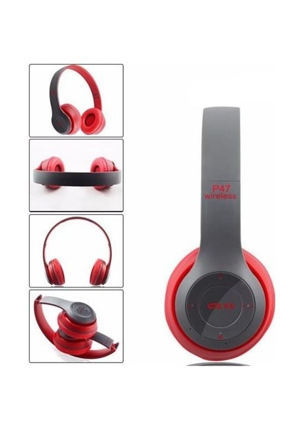 P47 Extra Bass Wireless Bluetooth Kulaklık 5.0+Edr Fm Radyo