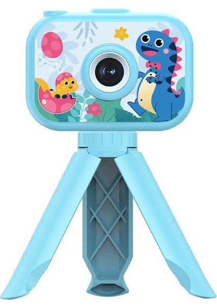 Çocuk Digital Fotoğraf Makinası 2 Kameralı 1080P Hd 32GB Hafızalı
