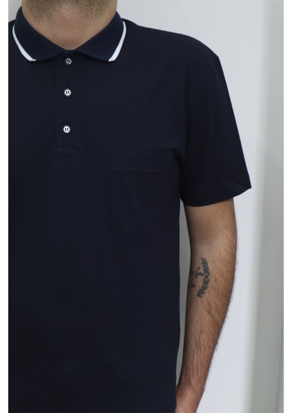 Fistan Store Erkek Düz Spor Kesim Normal Kalıp Polo Yaka Tek Cepli T-Shirt fiyatları