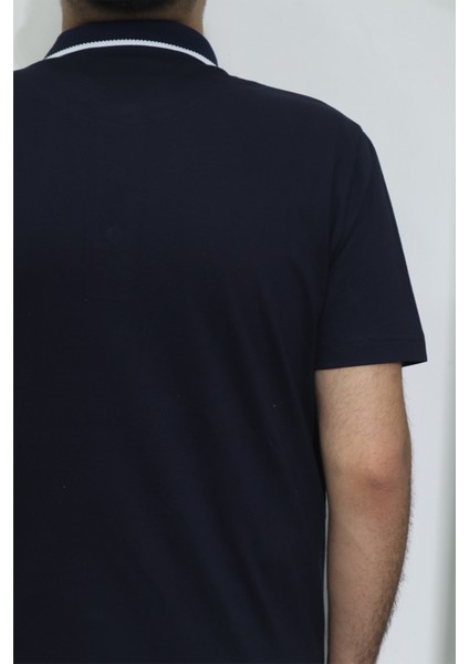Fistan Store Erkek Düz Spor Kesim Normal Kalıp Polo Yaka Tek Cepli T-Shirt fırsatları
