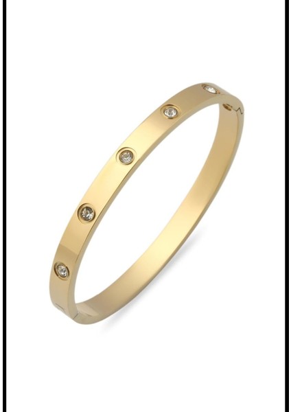 Çelik Bileklik Gold