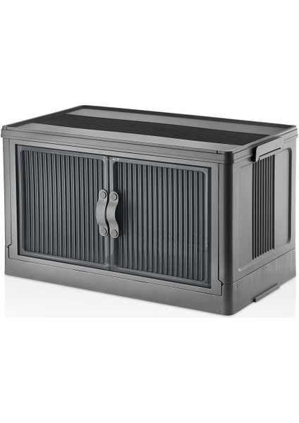 Taşınabilir Çok Amaçlı Tekli Dolap Antrasit Renkli Kolay Kullanım